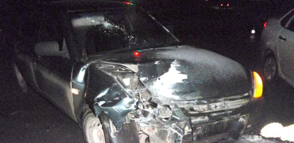 В Гудермесе в столкновении легковушек пострадали два человека